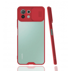 Чехол REALM со слайд-камерой для Xiaomi Redmi 9T (Красный)