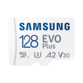 Карта памяти Samsung microSDXC 128Gb Evo Plus, Class 10 UHS-I U3 + SD adapter