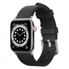 Ремешок Elago для Apple Watch 44/42 mm Premium Rubber strap (Черный)