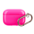 Чехол Deppa TPU Neon для AirPods Pro, карабин (Розовый)