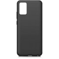 Чехол силиконовый Silicon Cover для Samsung Galaxy A02s (Черный)