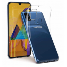 Чехол силиконовый для Samsung Galaxy A21s (Прозрачный)