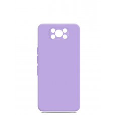 Чехол силиконовый Silicon Cover для Xiaomi Poco X3/X3 PRO (Сиреневый)