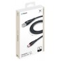 Дата-кабель Deppa Ceramic USB - USB-C, 1м (Черный)