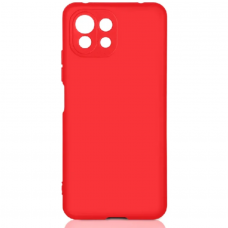 Чехол силиконовый Nano для Xiaomi 11 Lite/11 Lite NE (Красный)