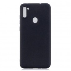 Чехол силиконовый Silicon Cover для Samsung A11/М11 (Черный)