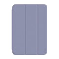 Чехол-подставка Deppa Wallet Onzo Magnet для Apple iPad Mini 6 (2021) (Серо-лавандовый)