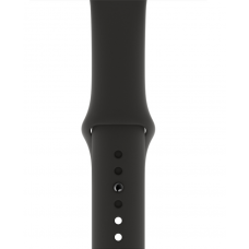 Ремешок Sportband для Apple Watch 38/40/41mm силиконовый (Черный)