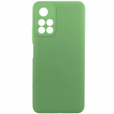 Чехол силиконовый Silicon Cover для Xiaomi Redmi Note 11 4G (Зеленый)