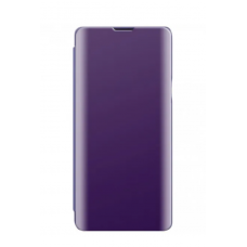 Чехол-книга Clear View для Samsung A72 (2021) (Фиолетовый)