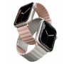 Отзывы владельцев о Ремешок Uniq для Apple Watch All 45/44/42 mm Revix reversible Magnetic (Розовый/Бежевый)