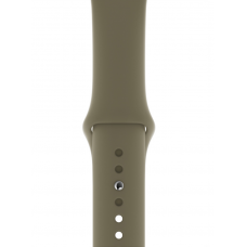 Ремешок Sportband для Apple Watch 38/40/41mm силиконовый (Хаки)