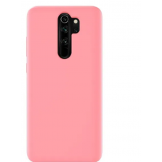 Чехол силиконовый Silicon Cover FULL для Xiaomi Note 8 Pro (Розовый песок)