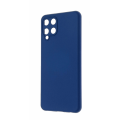 Чехол силиконовый Nano для Samsung A22/М22/M32 (Темно-синий)