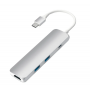 Отзывы владельцев о Переходник Satechi Slim Aluminum Type-C Multi-Port Adapter USB Type-C, 2хUSB 3.0, 4K HDMI (Серебряный)