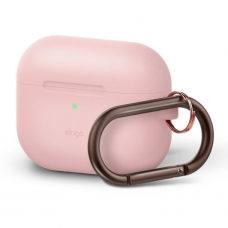Чехол Elago для AirPods Pro Silicone Hang case (Розовый)