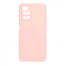 Чехол силиконовый Silicon Cover для Xiaomi Redmi 10 (Розовый песок)