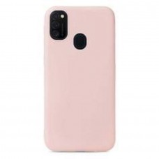 Чехол силиконовый Silicon Cover для Samsung М21 (Розовый песок)