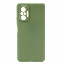 Чехол силиконовый Silicon Cover для Xiaomi Note 10 Pro (Мятно-зелёный)
