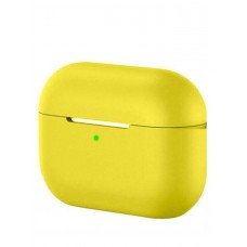 Чехол силиконовый для наушников Apple AirPods Pro (Желтый)