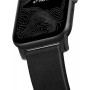 Ремешок Nomad Modern Strap для Apple Watch 44mm/42mm. Материал кожа натуральная. Цвет ремешок черный, застежка черный.