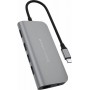 Переходник HyperDrive POWER 9 in 1 Hub для USB-C iPad/MacBook (Серый)