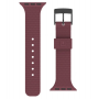 Ремень силиконовый UAG DOT textured Silicone для Apple Watch 38/40/41 (Баклажан)
