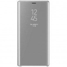 Чехол-книга Clear View для Samsung S21 Plus 6.7" (2021) (Серебро)