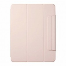 Чехол-подставка Deppa Wallet Onzo Magnet для Apple iPad Pro 12.9" (2020/2021) (Розовый)
