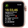 Часы Apple Watch SE GPS 40mm Aluminum Case with Sport Band золотистый/сияющая звезда MKQ03
