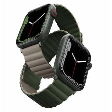 Ремешок Uniq для Apple Watch All 41/40/38 mm Revix reversible Magnetic (Зеленый)