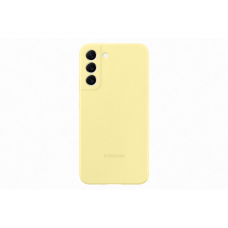 Чехол (клип-кейс) Samsung для Samsung Galaxy S22+ Silicone Cover (Желтый)