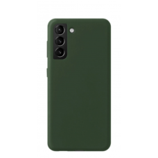 Накладка Liquid Silicone Pro для Samsung Galaxy S21 Plus, зеленый, картон, Deppa
