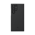 Чехол Pitaka MagEZ Case для Samsung Galaxy S22 Ultra (Черно-серый)