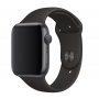 Ремешок Sportband для Apple Watch 38/40/41mm силиконовый (Черный)