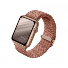 Ремешок Uniq для Apple Watch All series 38/40/41 mm ASPEN Strap Braided (Розовый)