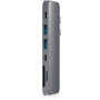 Отзывы владельцев о USB-хаб Satechi Aluminum Type-C Pro Hub Adapter, HDMI/Thunderbolt 3/USB Type-C/SD/microSD/2 x USB 3.0 (Серый космос)