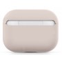 Чехол силиконовый для наушников Apple AirPods Pro (Розовый песок)