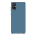 Чехол Deppa Liquid Silicone Case для Samsung Galaxy A71 (Синий)