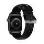 Ремешок Nomad Traditional Strap для Apple Watch 38/40/41 mm, кожа натуральная водоотталкивающая 100% (Черный)