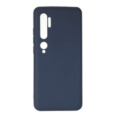 Чехол силиконовый Zibelino Soft Matte для Xiaomi Note 10/10S (Синий)
