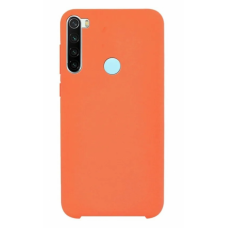 Чехол силиконовый Silicon Cover для Xiaomi Redmi 9A (Красно-Оранжевый)