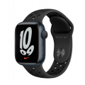 Часы Apple Watch Series 7 GPS 41mm Aluminum Case with Nike Sport Band (Темная ночь/Антрацитовый/Черный) MKN43