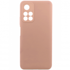 Чехол силиконовый Silicon Cover для Xiaomi Redmi Note 11 4G (Розовый песок)