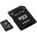 Карта памяти Qumo microSDXC 128Gb UHS-I 3.0 + SD Adapter
