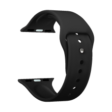Ремешок Deppa Band Silicone для Apple Watch 42/44 mm, силиконовый (Черный)