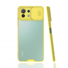 Чехол REALM со слайд-камерой для Xiaomi Redmi NOTE 10 PRO (Желтый)
