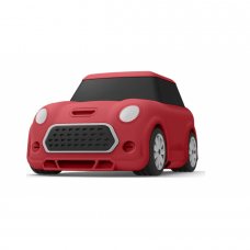 Чехол Elago для наушников Apple AirPods Unique Mini Car Silicone hang (Красный)
