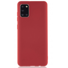 Чехол силиконовый Silicon Cover для Samsung М31S (Красный)