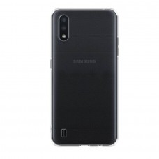 Чехол Deppa Gel Case для Samsung Galaxy A01 (2020) (Прозрачный)